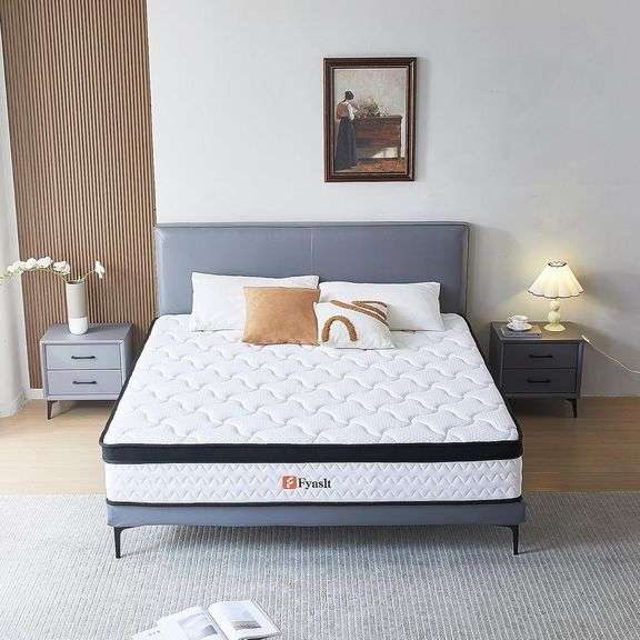 Queen Size 10" Memory Foam Hybrid Mattress image