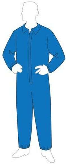Disposable Coverall 3XL SMS/Polypropylene, Zipper image