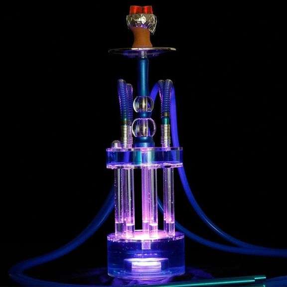 NewBeeclassic 4-Hose LED Hookah Set image