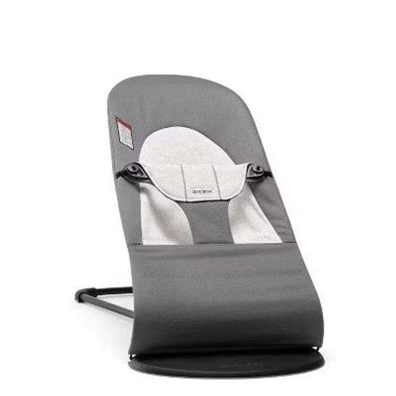 BabyBjorn Balance Soft Cotton Bouncer - Gray image