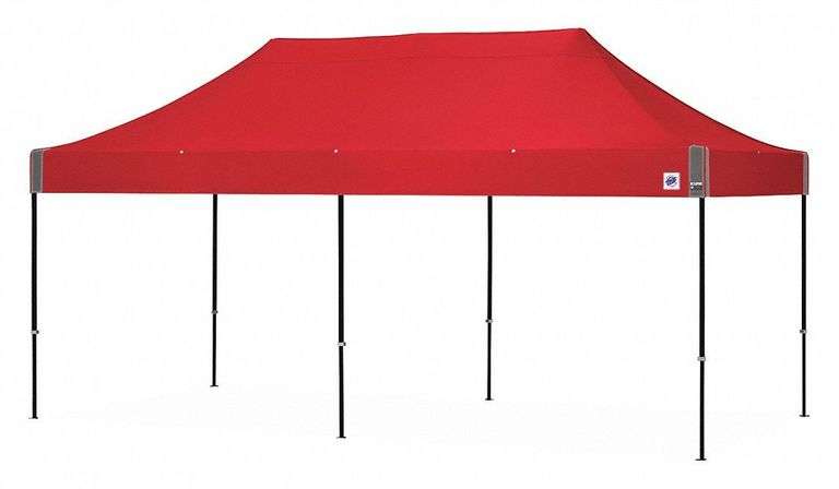 E-Z UP Eclipse Steel Shelter 10x20 Black image