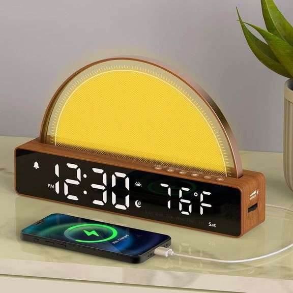 Sunrise Alarm Clock with Wake Up Light image