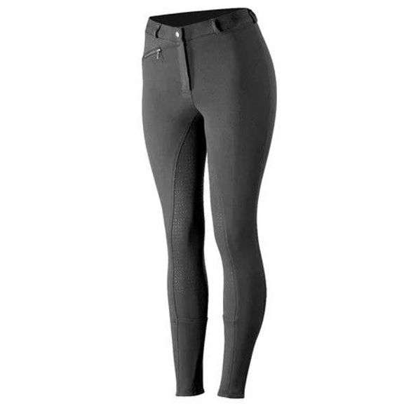 HORZE Women s Silicone Grip Breeches, Black 28 image