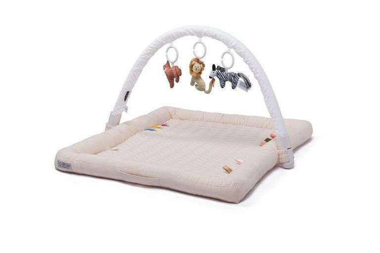 DockATot Minimat Baby Playmat - Sand Chambray image