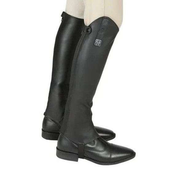 Huntley Custom Fit Leather Half Chaps, Grip Upper image