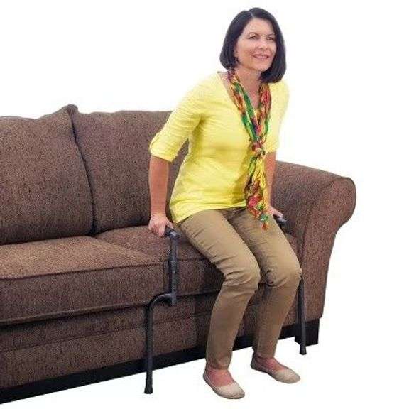 Able Life Bed Assist Rails - Black image