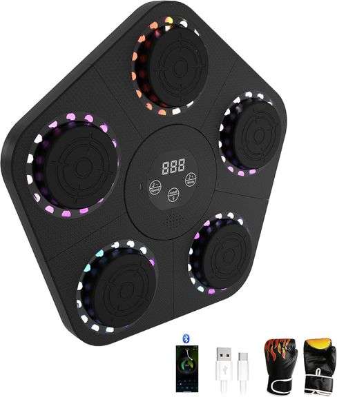 Music Boxing Machine: Wall Bluetooth Trainer image