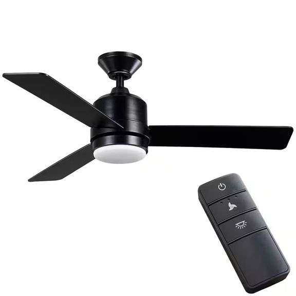 Castlegate 44 in. LED Black Ceiling Fan image