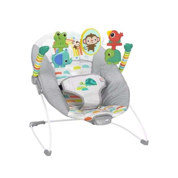 Bright Starts Playful Paradise Vibrating Bouncer image