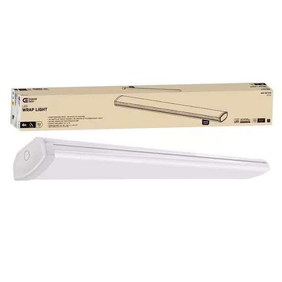 Commercial Electric 4 ft. LED Garage Light 4000K image