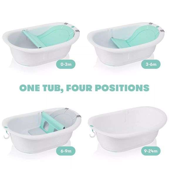 Fridababy 4-in-1 Grow-With-Me Bath Tub image
