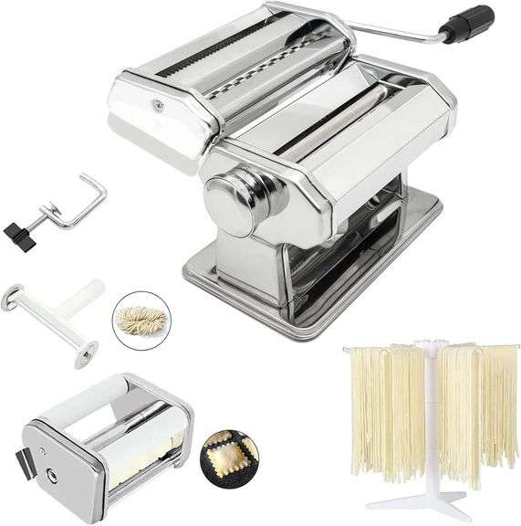 Pasta Maker Machine with 9 Thickness Settings image