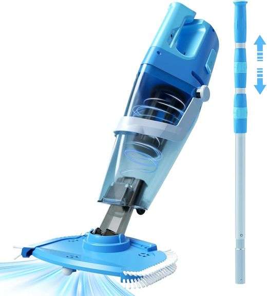 Cordless Pool Vacuum, 26.5 gal/min Suction image