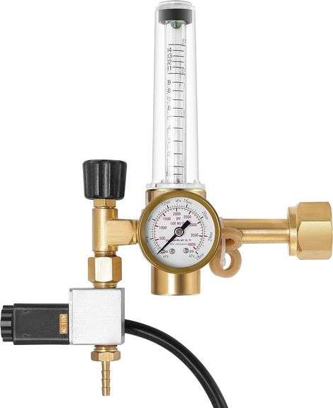 VIVOSUN CO2 Regulator with Solenoid Flowmeter image