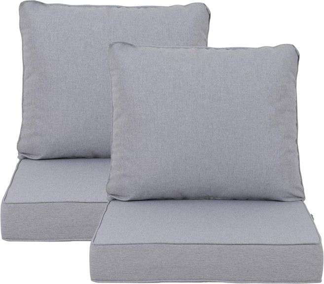 Outdoor Deep Seat Cushions 24x24 (Set of 2) image