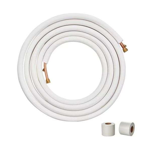 25 ft Mini Split Line Set: Copper Tubing image