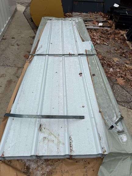 2025 Future 10ft Qty of (100) Sheets Galvalume Steel Siding Roofing image