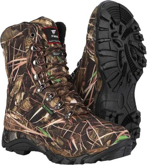 8 Fans Men s Hunting Boots, 800g Thinsulate image