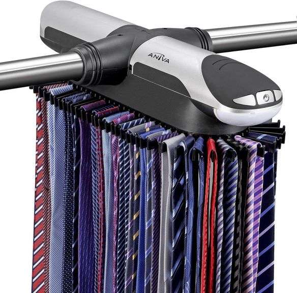 Aniva Motorized Tie Rack with LEDs image