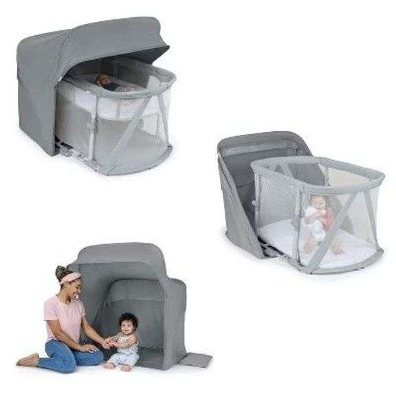 Ingenuity 3-in-1 Bassinet, Playard & Shade image