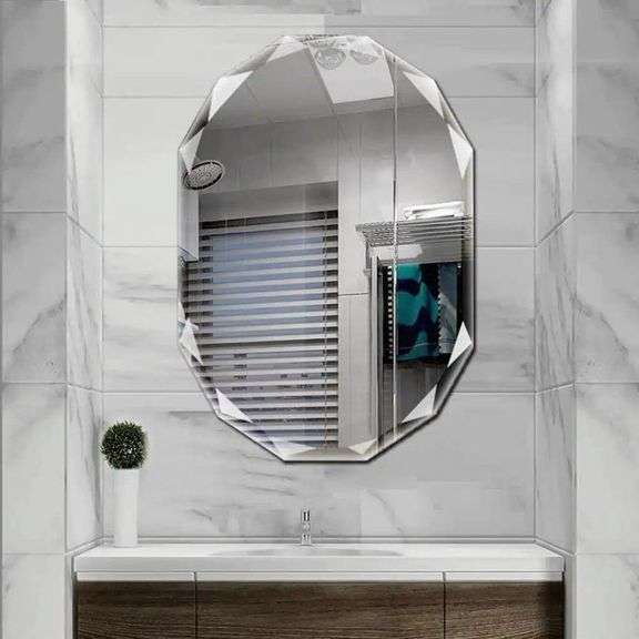 30 in. W x 36 in. L Beveled Bath Mirror image