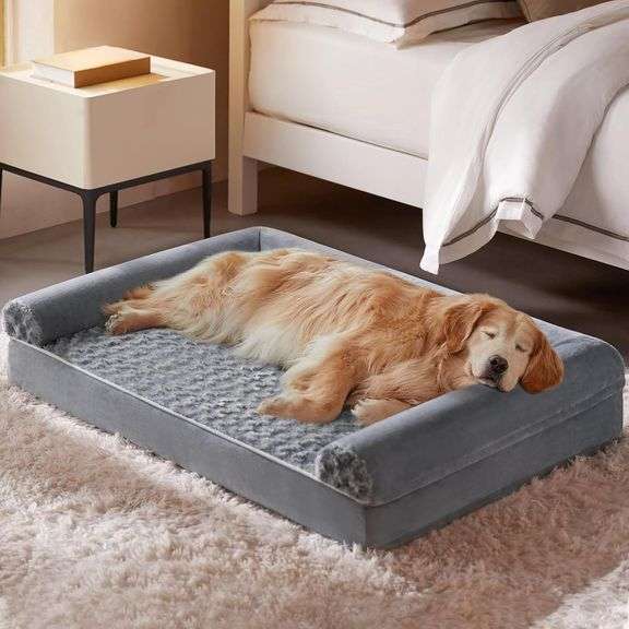BFPETHOME Orthopedic Dog Bed for Large Dogs image
