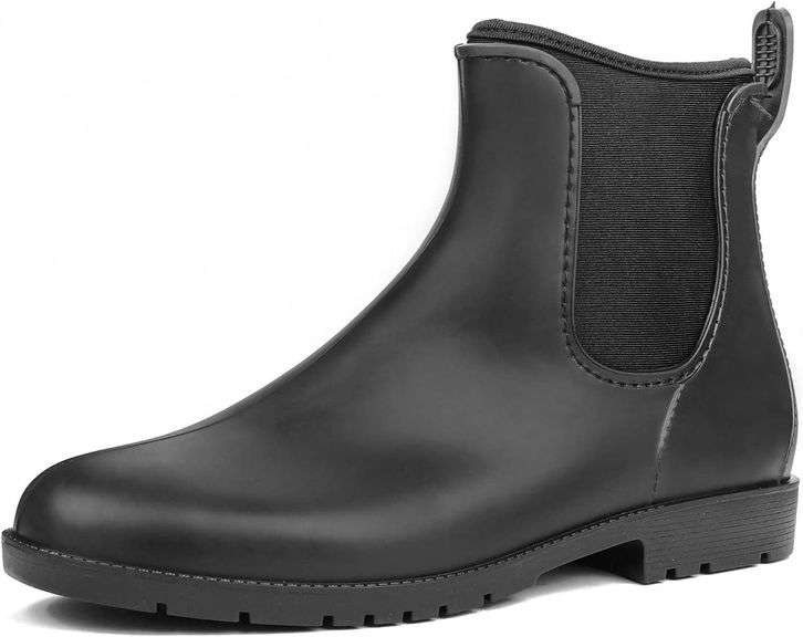 DKSUKO Snow Women's Warm Chelsea Ankle Rain Boots Size 8.5