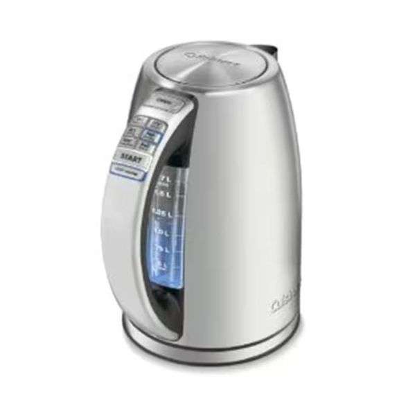 Perfect Temp 7 Cup Silver Cordless Electric Kettle image
