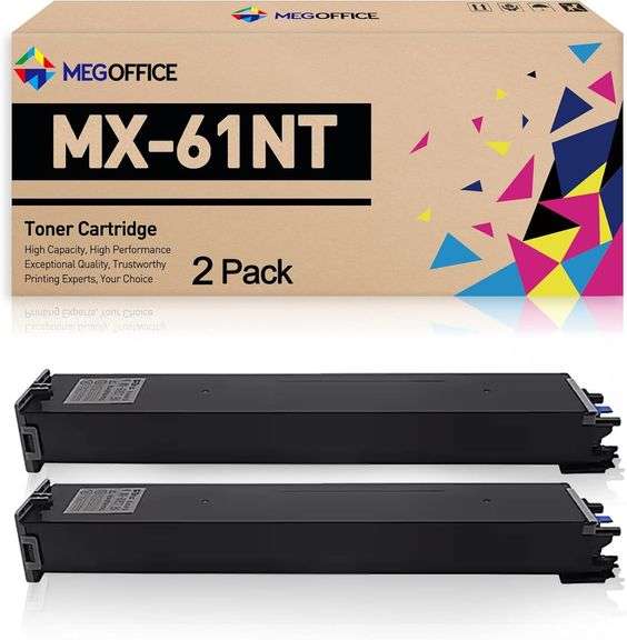 Sharp MX-61NT Toner Cartridge 2-Pack image