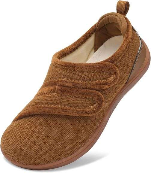 XIHALOOK Women's Wide Diabetic Slippers Size 11 image