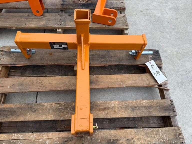 2025 Wolverine QC3-26-14G 3pt. Hitch Receiver image