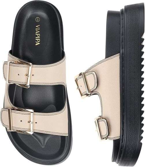 Platform Sandals, Waterproof, Size 7 image