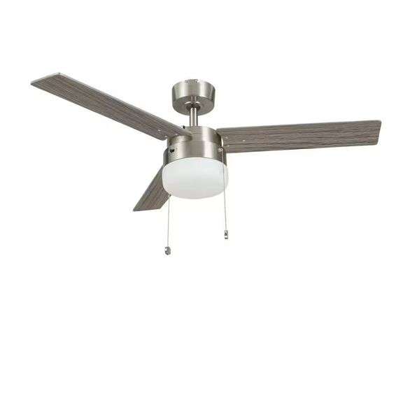 Montgomery II 44 in. Brushed Nickel Ceiling Fan image