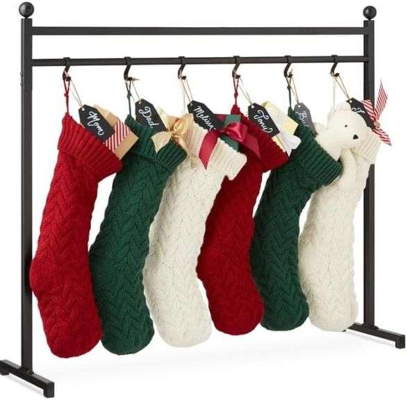 Deluxe Xmas Stocking Holder Rack, 45.6 x38.2 x11 . image