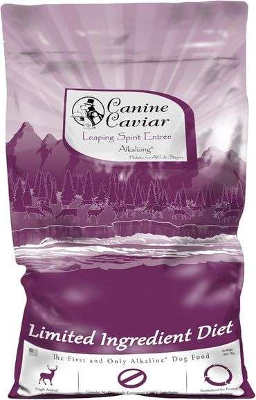 Canine Caviar Leaping Spirit Venison Dog Food 22lb image