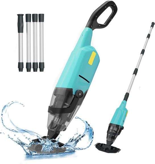 EFURDEN Cordless Pool Vacuum for Above Ground Pool image