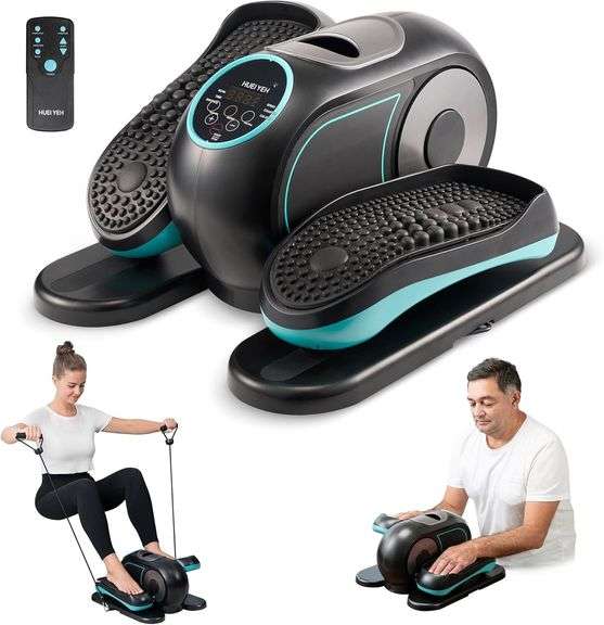 Under Desk Elliptical: Leg Exerciser with Bands image