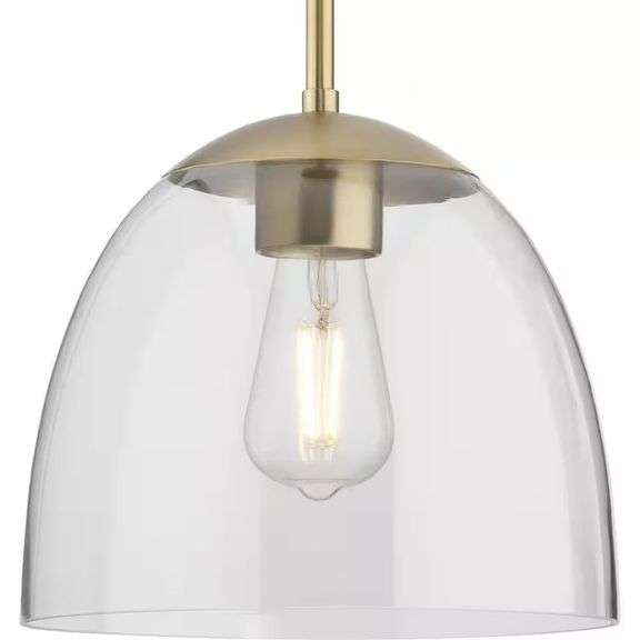 Tamassee 1-Light Brushed Gold Pendant image