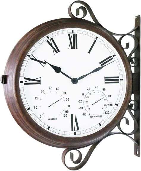 BESTIME MT-32 Three-in-one Double Sided Clock image