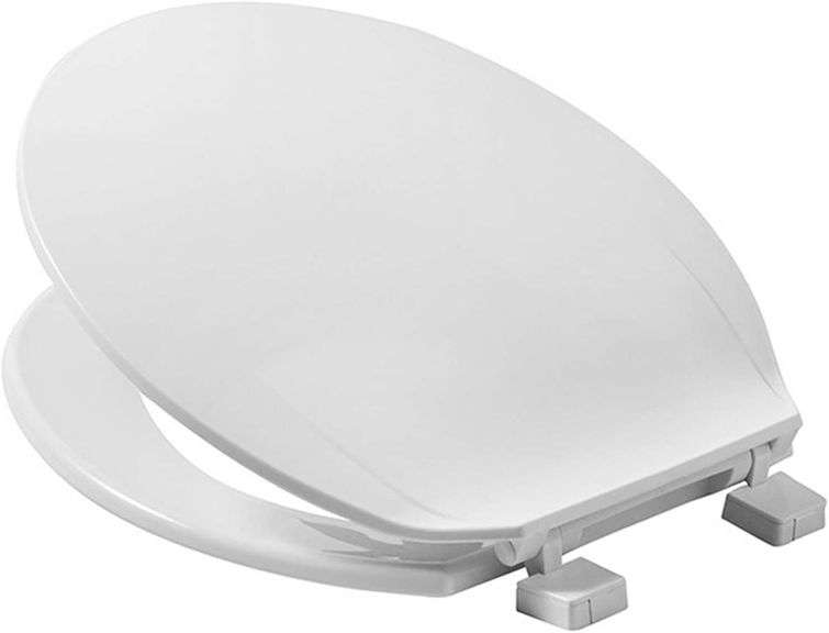 American Standard Elongated Toilet Seat, White image
