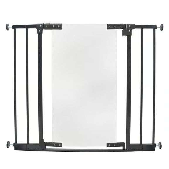 North States Graphite Metal/Acrylic Gate 1 pk image