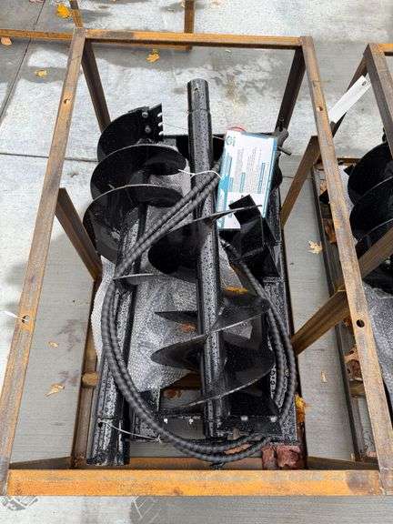 2025 AGT Mower King SSECAG-Y Skid Steer Auger Attachment with 3 Augers image