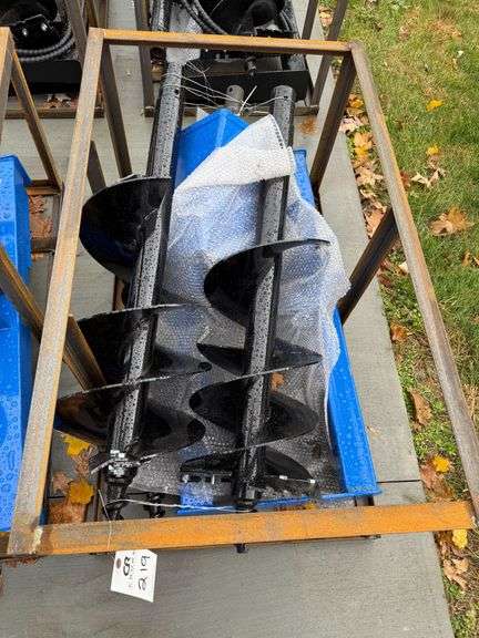 2025 AGT SSECAG-Y Skid Steer Auger Attachment with 3 Augers image