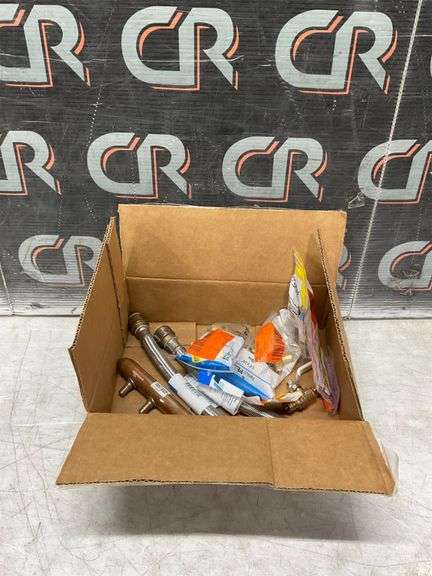 Box of Plumbing Items image