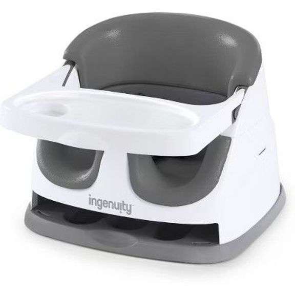Ingenuity Baby Base 2-in-1 Booster Seat, Slate image