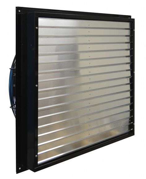 Exhaust Shutter Fan 36 in Blade, 1 hp, 10,500 cfm image