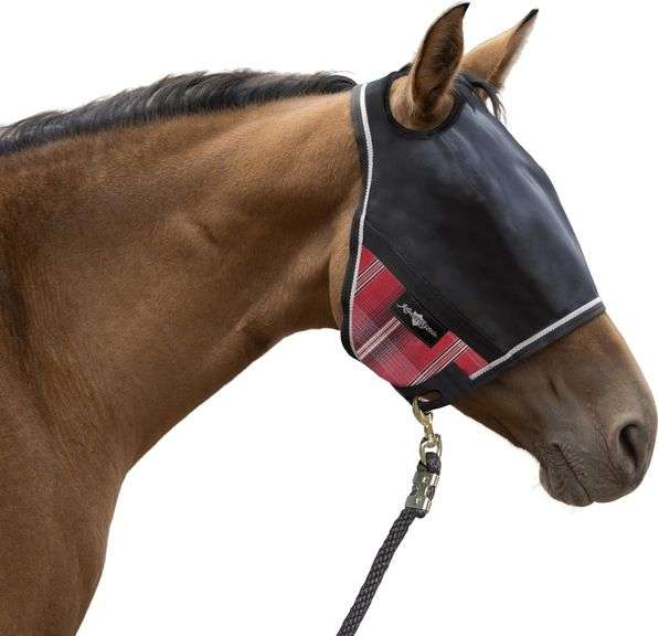 Kensington 90% UV Fly Mask UViator, Merlot image