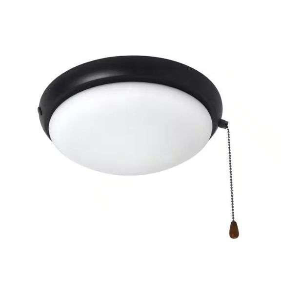 Hampton Bay 2-Light Oil Bronze Ceiling Moon Kit image