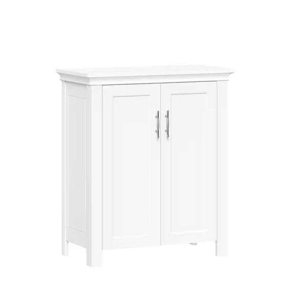 Somerset White 2-Door Bathroom Cabinet with Shelf image