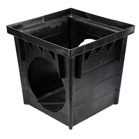 24 in. x 24 in. 2-Outlet Plastic Catch Basin image